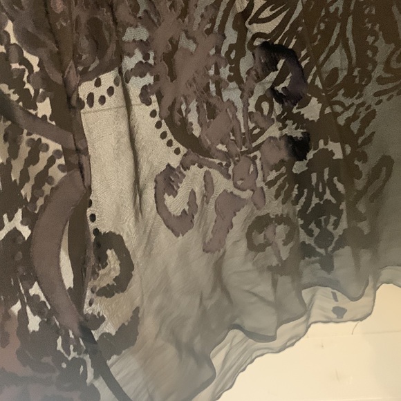 Calypso St Barth sheer silk navy lace tunic, Size Small. EUC - Picture 4 of 5